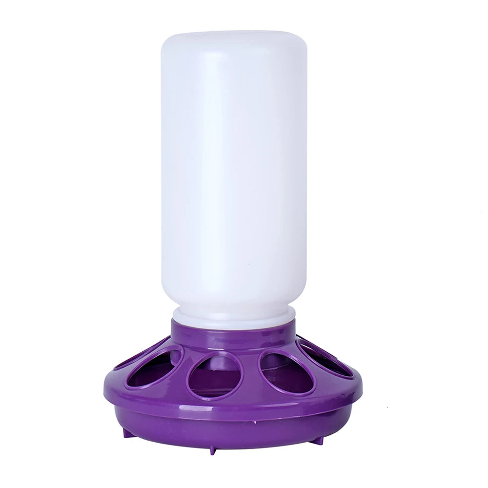 Bebedouro e Comedouro  Automático 1L para Galinhas